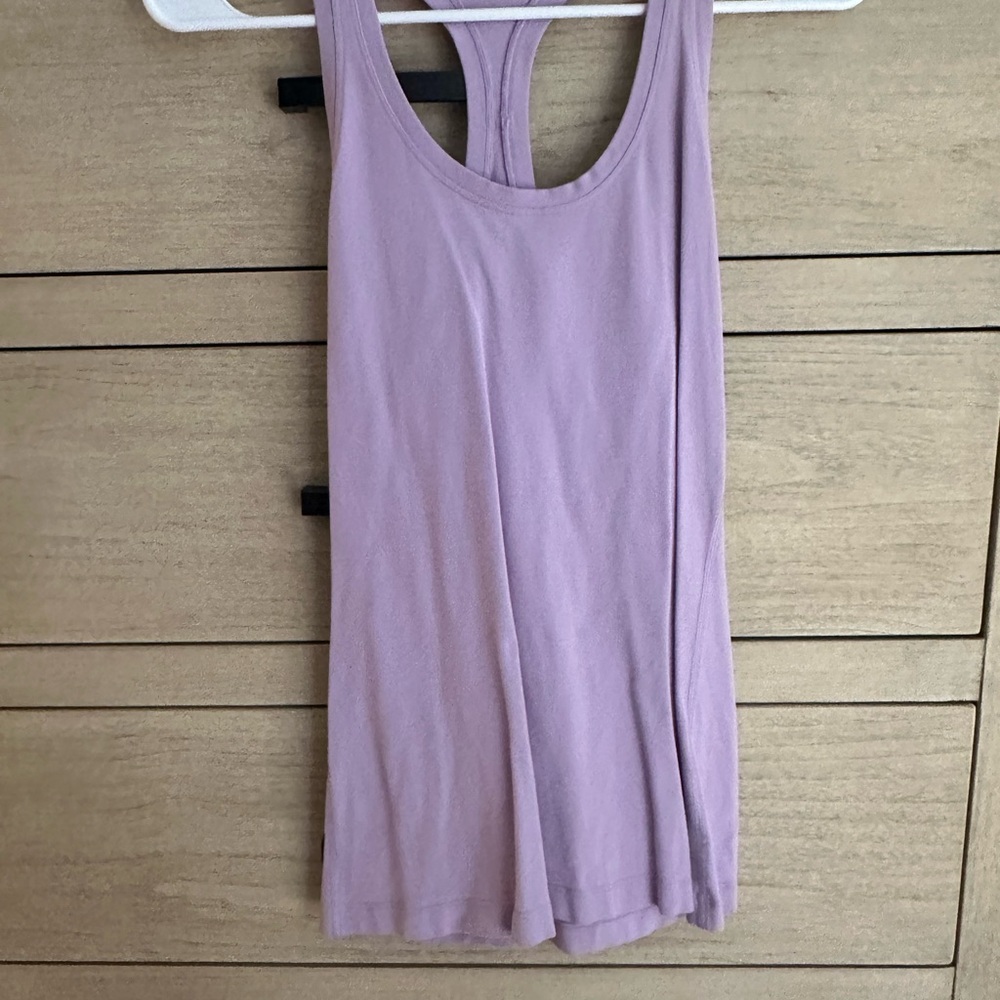lululemon athletica Light Purple Tank Top
